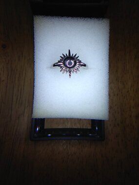 Silver Sun Ring